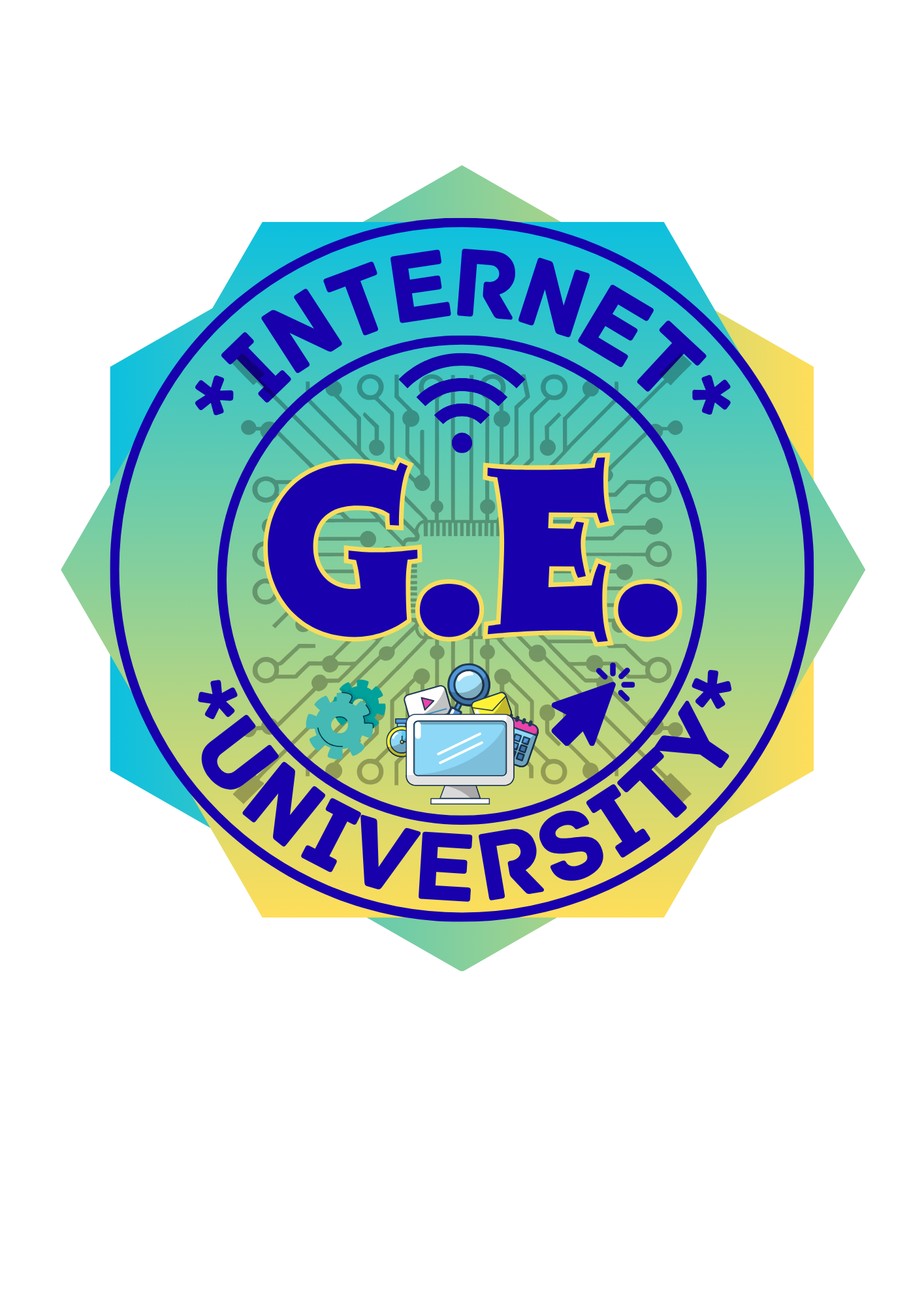 G.E. Prints and Internet Logo